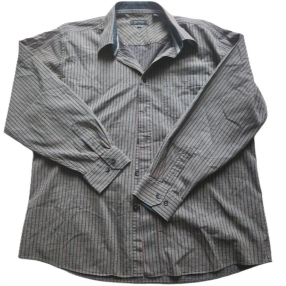 Cotton Reel XL Multicolored Button‎ Down Shirt.